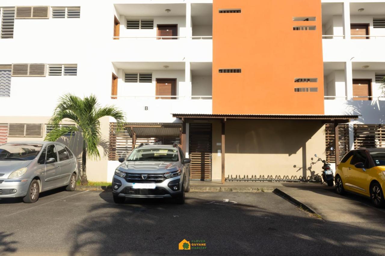 La Geometrie A 5 Minutes Du Centre-Ville Et De La Plage Cayenne Kültér fotó